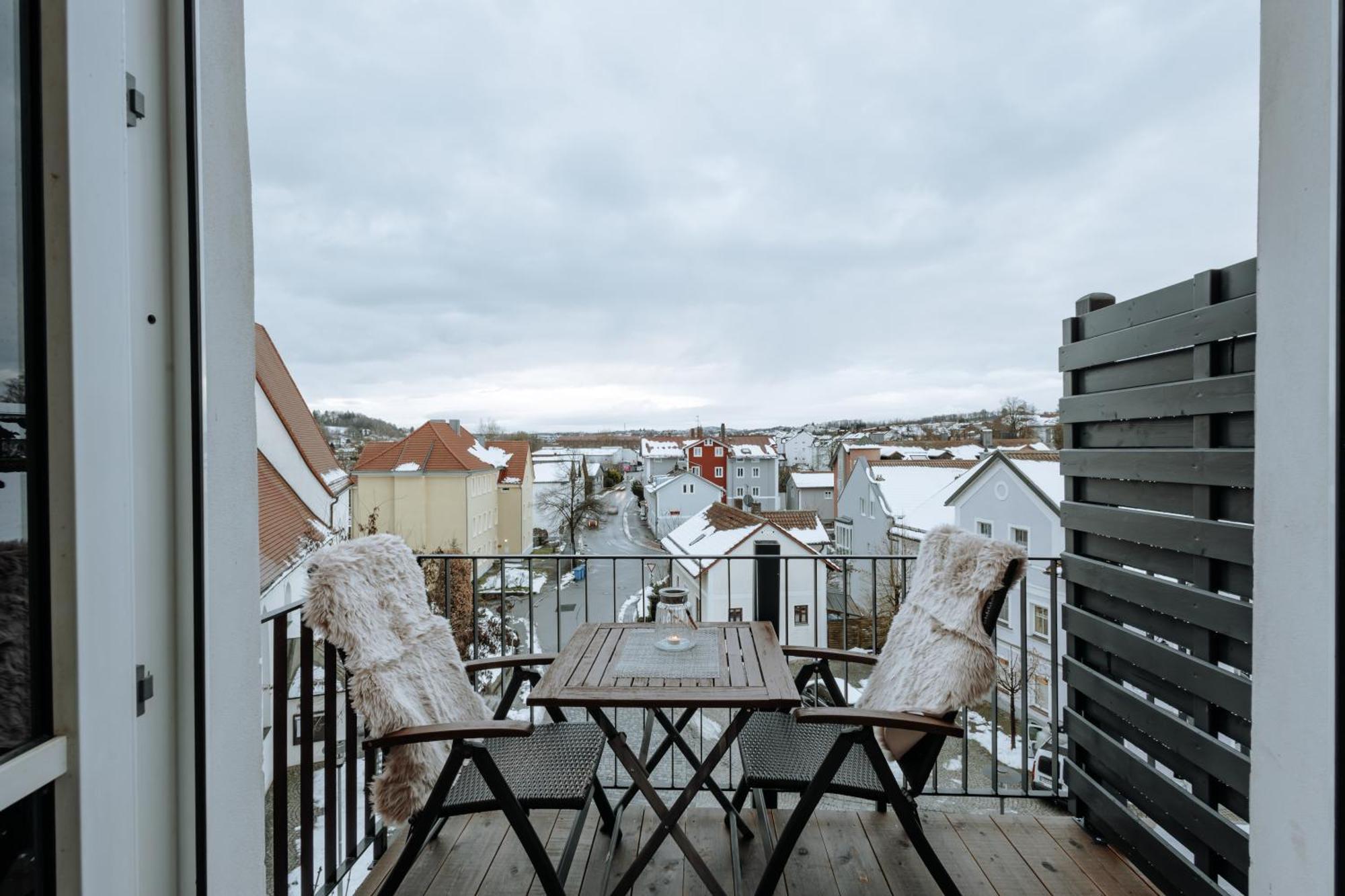 Appartement Modern Elegance Lofts - Wohnen Auf Zwei Ebenen à Passau Extérieur photo