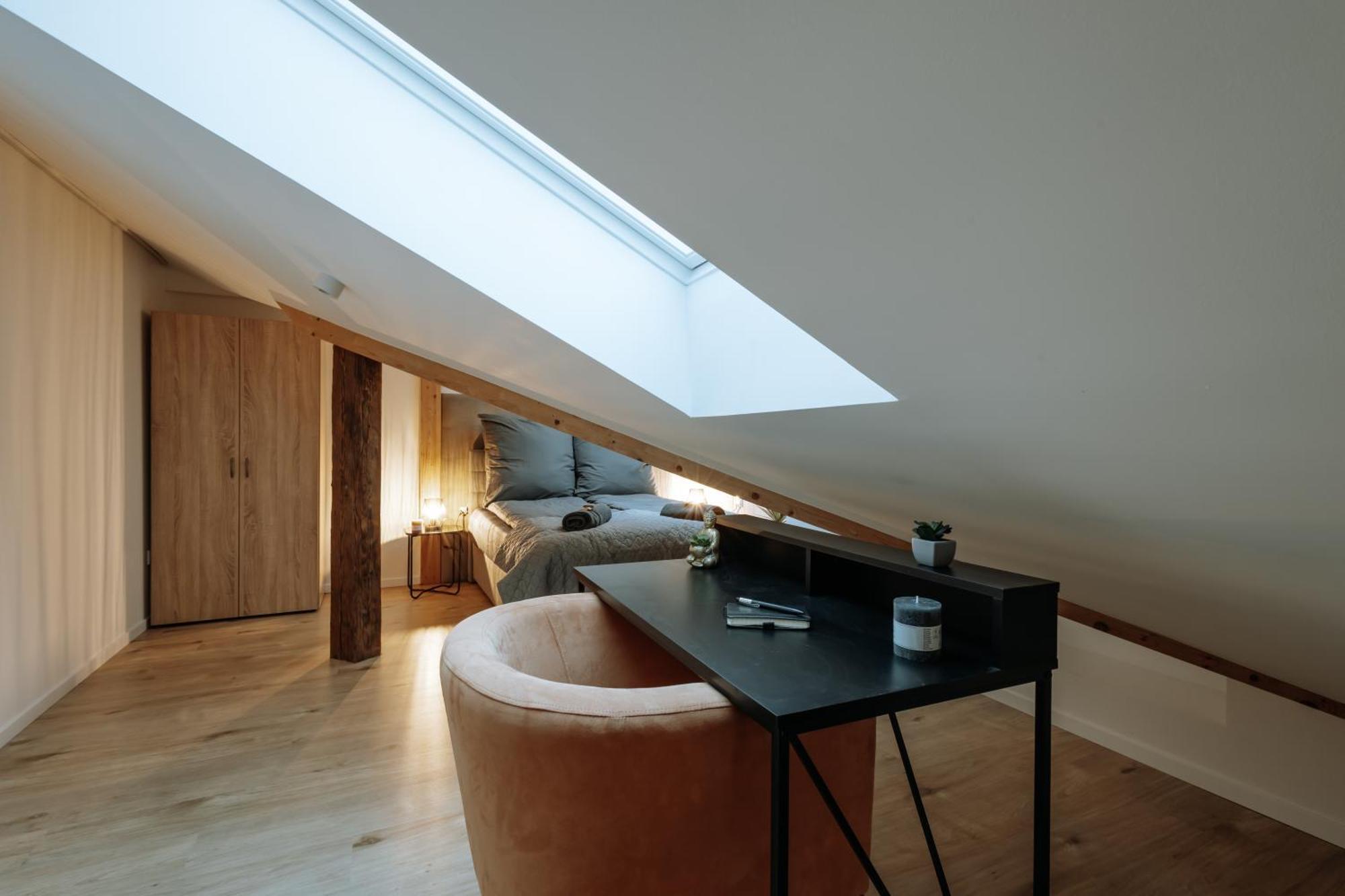 Appartement Modern Elegance Lofts - Wohnen Auf Zwei Ebenen à Passau Chambre photo